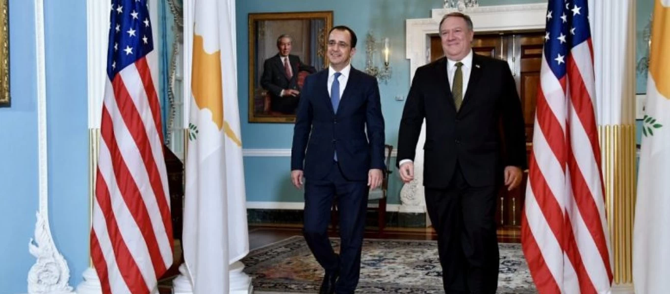 Συνάντηση Κύπριου ΥΠΕΞ με Μ.Πομπέο: Στηρίζουν τη λύση της ΔΔΟ οι ΗΠΑ